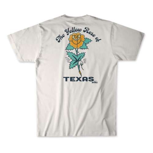 Men's Whiskey Bent Hat Co. Yellow Rose T-Shirt