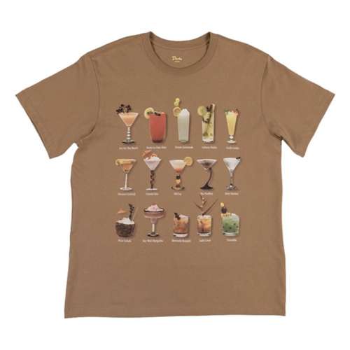 Men's Duvin Design Co. Cocktail Menu T-Shirt