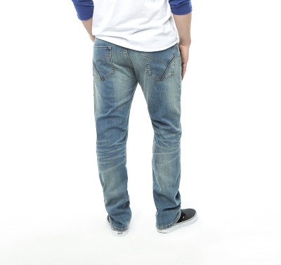 men's athletic fit stretch jeans