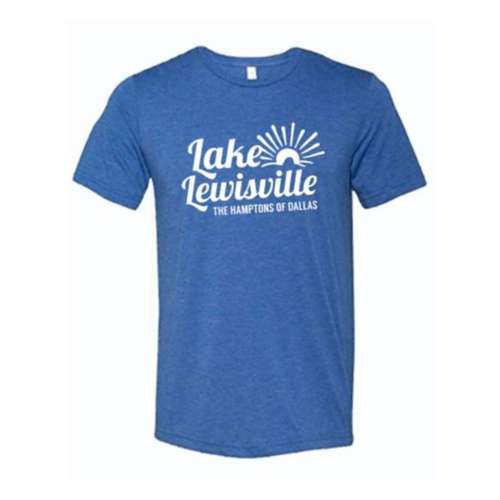 Men's Bullzerk Lake Lewisville: The Hamptons Of Dallas Short Sleeve T-Shirt