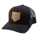 Adult Range Leather Range Sunset Snapback Hat