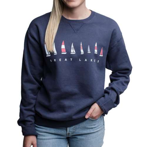 Adult Great Lakes Amerciana Sail Crew Pullover