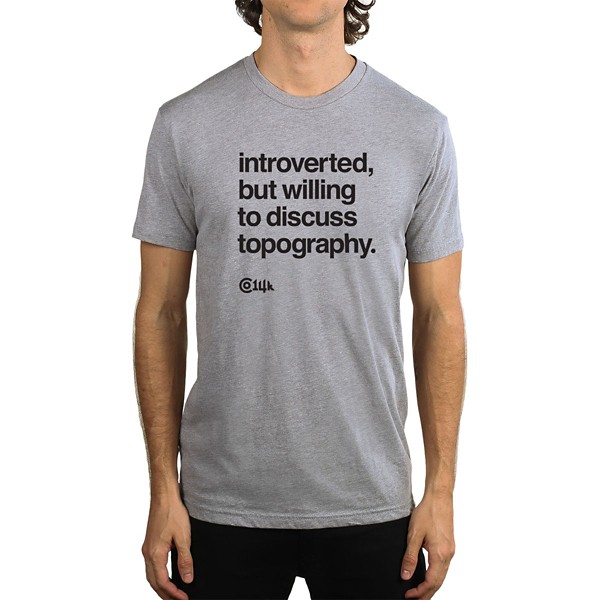 Men's CO14K Topography T-Shirt product image