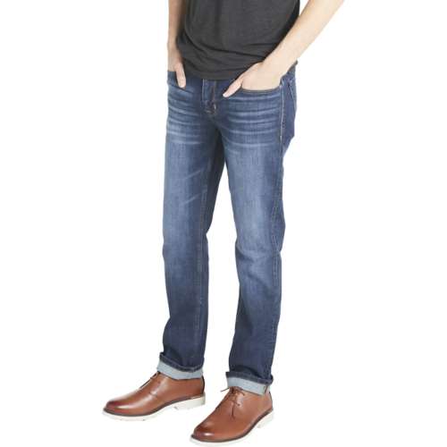 Men's Seeded & Sewn Eli Slim Fit Straight Jeans