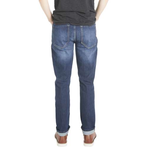 Men's Seeded & Sewn Eli Slim Fit Straight Jeans
