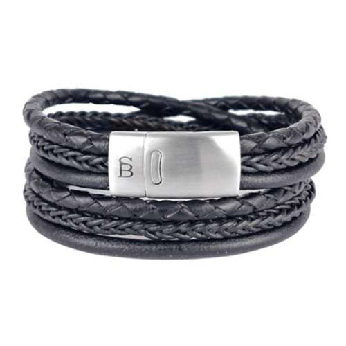 Steel & Barnett Bonacci Leather Bracelet