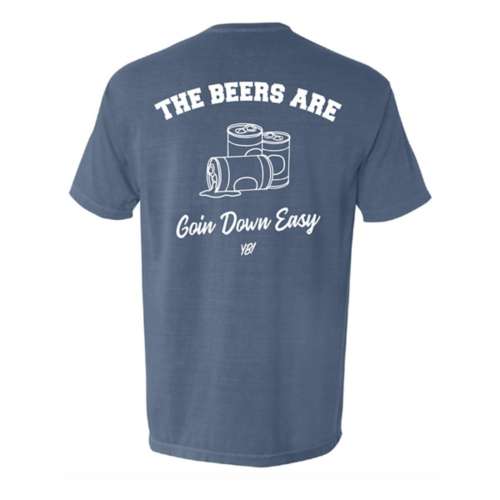 Men's You Betcha Beers Are Goin' Down Easy Pocket T-Shirt
