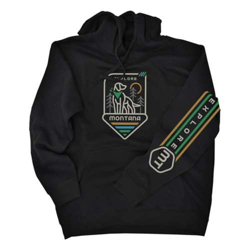 Men's The Duck Co. The Duck Co. Montana Flashback Dog Hoodie