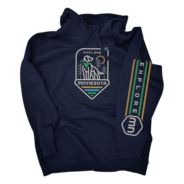 Men's The Duck Co. The Duck Co. Minnesota Flashback Dog Hoodie product image