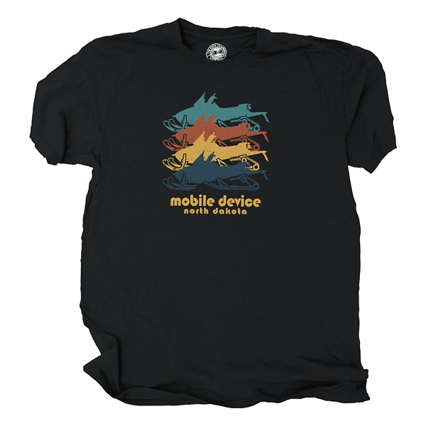 Men's Duck Co. North Dakota Snowmobile Device T-Shirt product image