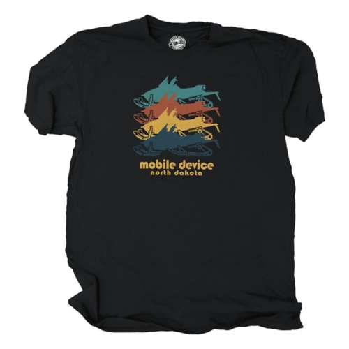 Men's Duck Co. North Dakota Snowmobile Device T-Shirt