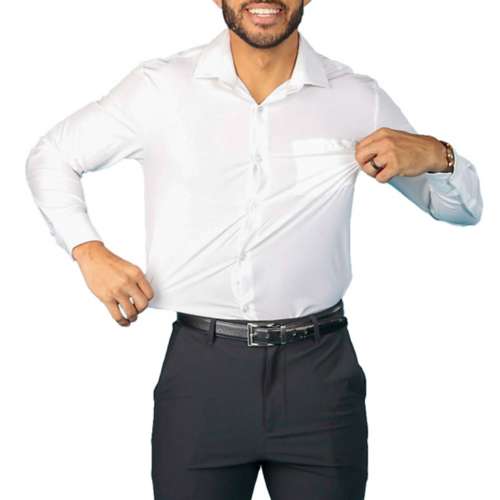 Men's &Collar Atlantic Dress Long Sleeve Button Up Shirt