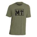 Men's Blue Peak Creative MT Living Letters Tri-Blend T-Shirt
