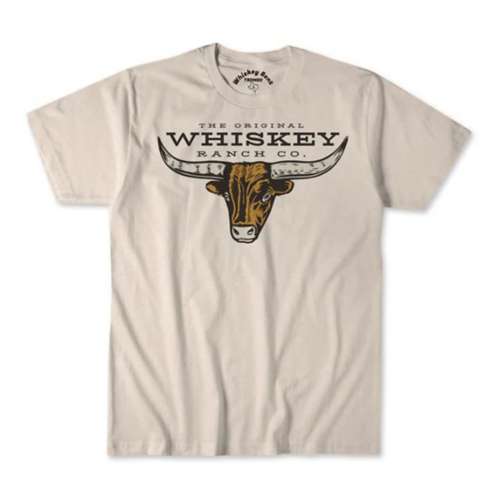 Men's Whiskey Bent Hat Co. Bull T-Shirt