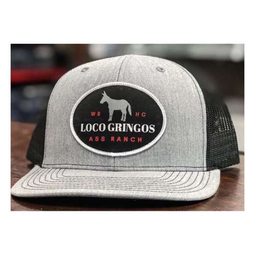 Men's Whiskey Bent Hat Co. Locos Gringos Snapback Hat