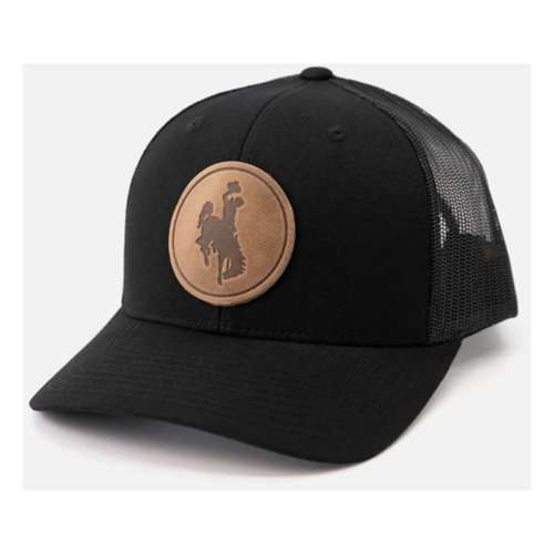 Adult Range Leather Steamboat Snapback Hat