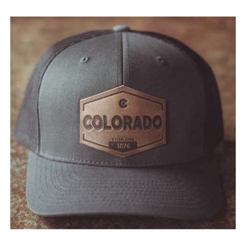 Range Leather Colorado Established Snapback Hat