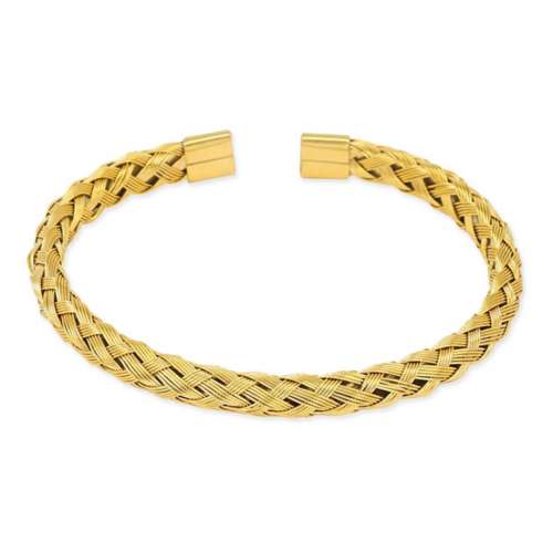 Men's New York Jewelry Twisted Cable Cuff Bracelet