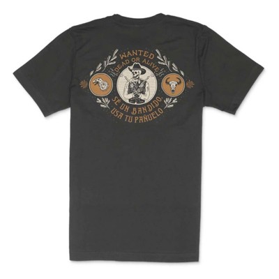 Men's Berghaus sort Heritage t-shirt med logo foran. Dead Or Alive T-Shirt