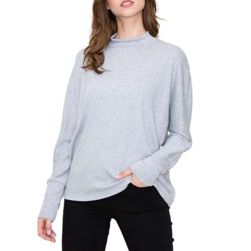 Women's Staccato Mock Neck Pullover Sweater