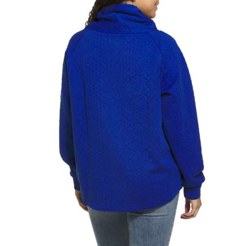 Women's Staccato Cable Cowl Neck Pullover Sweater
