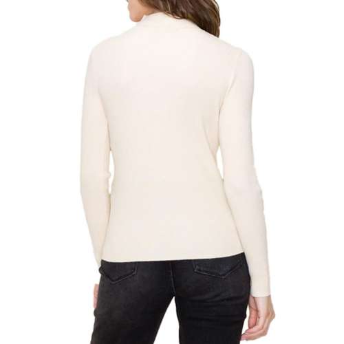 Women's Staccato Basic Mock Neck Pullover Sweater