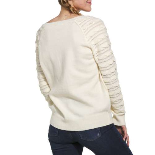 Women's Staccato Detail V-Neck Pullover Sweater