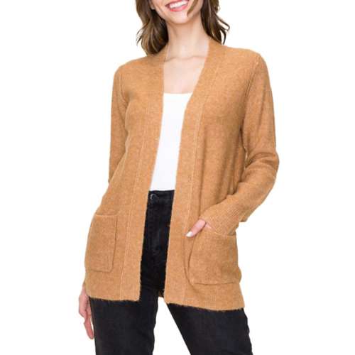 Women's Staccato Solid With Pocket Cardigan