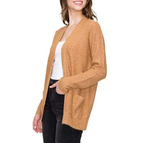 Women's Staccato Solid With Pocket Cardigan