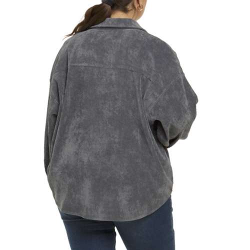 Women's Wishlist Plus Size Cord Shacket