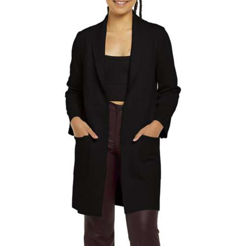 Women's DRESS FORUM Scuba Open Front Coat Blazer