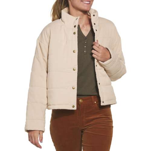 Women's Hem & Thread Corduroy Puffer Jacket | SCHEELS.com