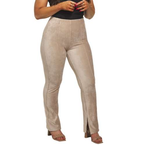 Women's Hem & Thread Flare double dress Pants