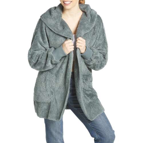 Sherpa wrap cardigan sale