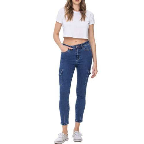 Women's Vervet Jeans Cargo Slim Fit Skinny Jeans