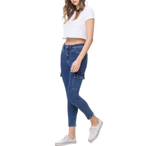 Women's Vervet Jeans Cargo Slim Fit Skinny Jeans