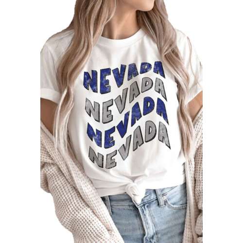 Women's A. Blush Nevada Wavy Gameday T-Shirt