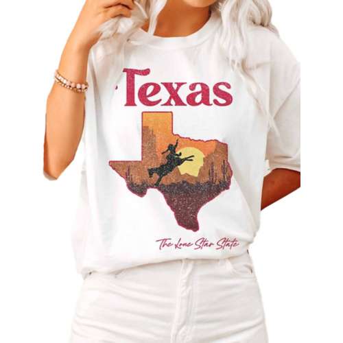 Women's WKNDER Texas State Picture T-Shirt