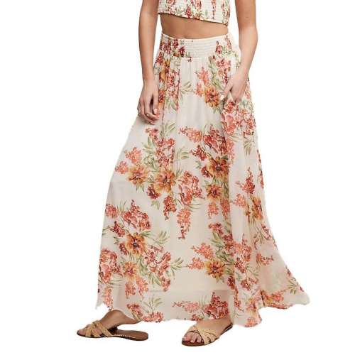 Women's Listicle Smocked Vacation Skirt