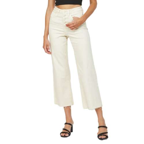 Women's Mica Denim Chromatic Relaxed Fit Wide Leg Jeans