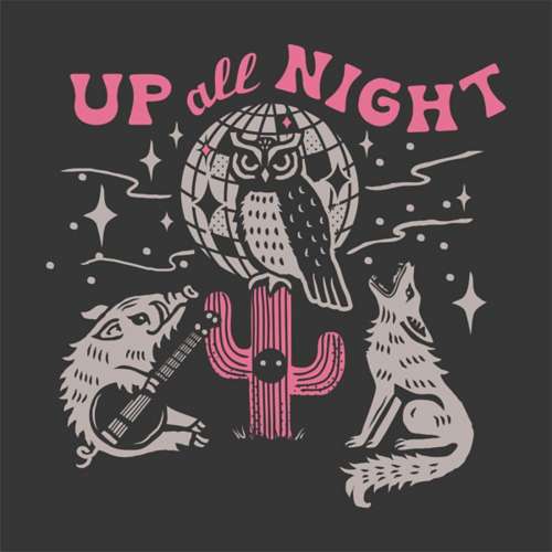 Iconic Arizona Up All Night Tee T-Shirt