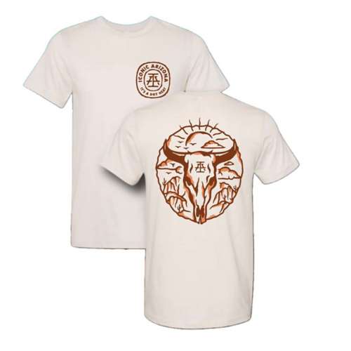Adult Iconic Arizona Skull Mountain Tee T-Shirt
