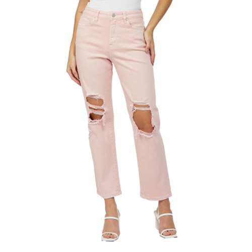 Women's Mica Denim Distressed Relaxed Fit Dad Jeans