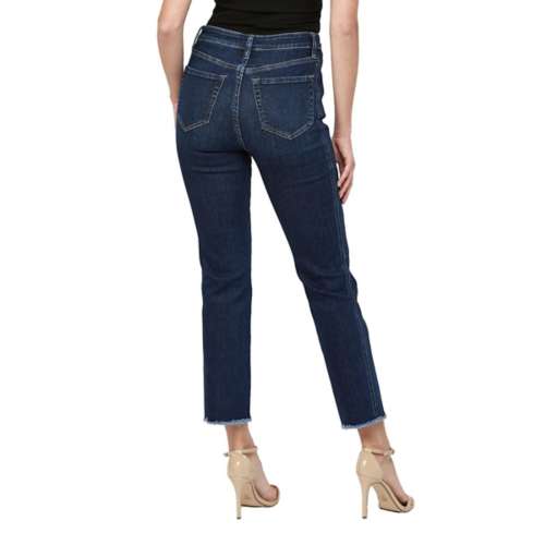 Women's Mica Denim Side Panel Slim Fit Straight Jeans