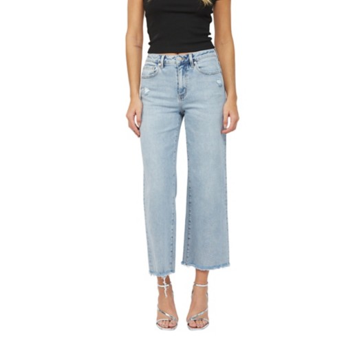 Women's Mica Denim Ankle Wide Leg Jeans