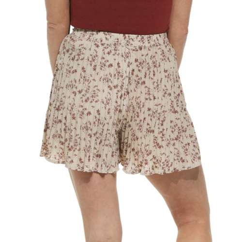 Women's Wishlist Floral Pleat Shorts