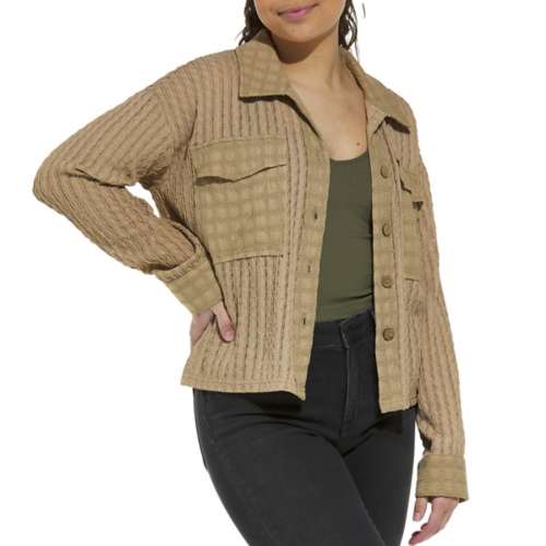 Women's Hem & Thread Oversized Jacket