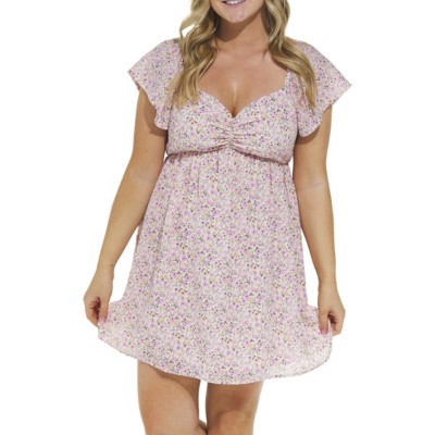 Women's Hem & Thread Smocked Chiffon Sweetheart Dress | SCHEELS.com