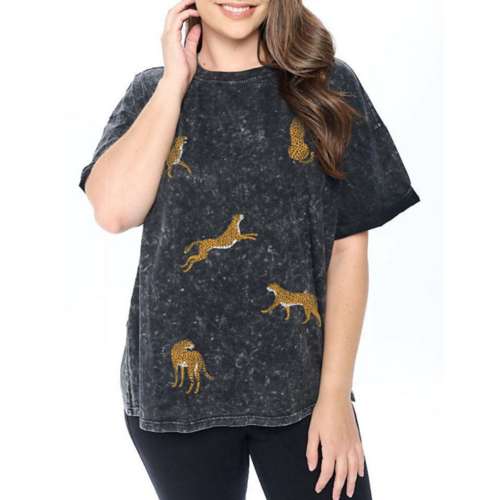 Women's Zutter Plus Size Multi Tiger T-Shirt