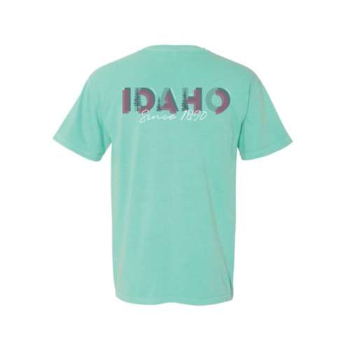 Women's Park Bench Apparel Idaho Explore Pine Tree TShirt